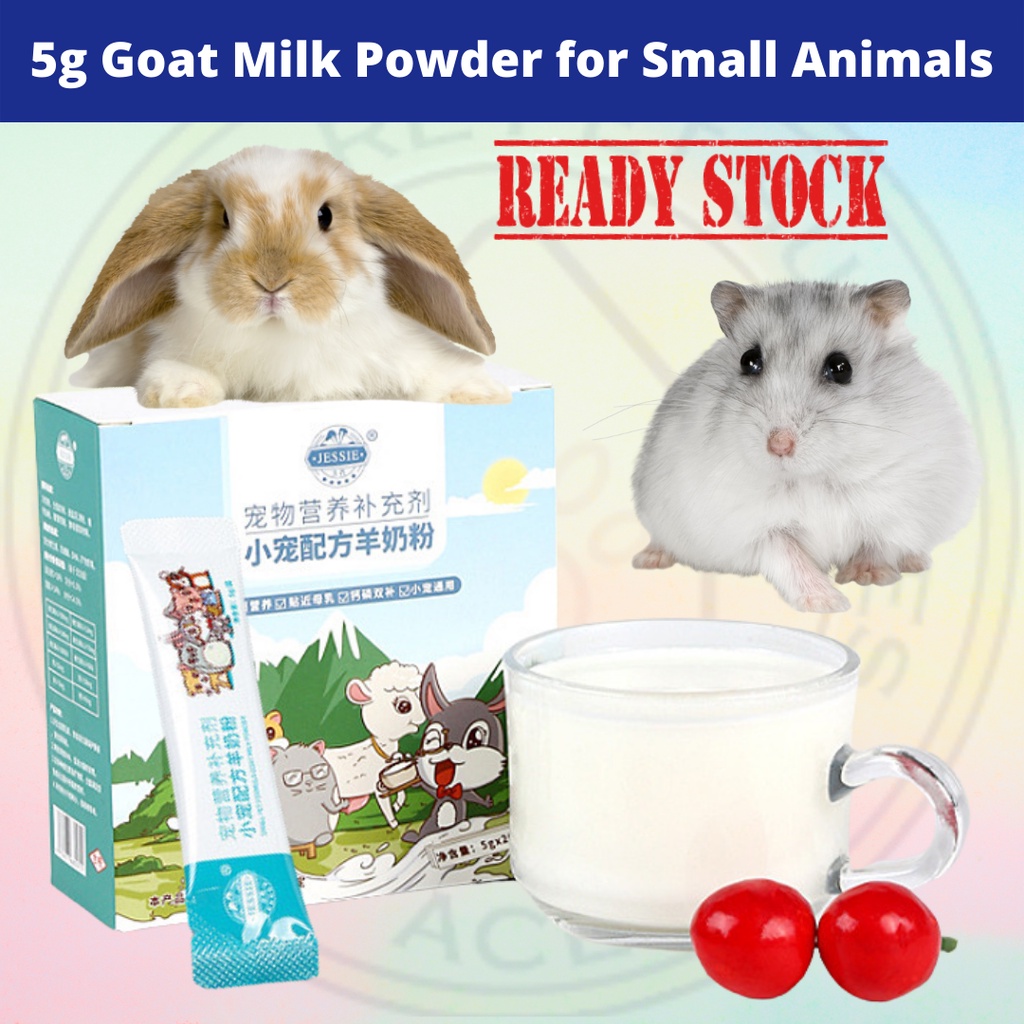Nutritious Goat Milk Powder for Hamster, Small Pet and Animal 5g