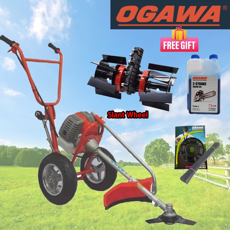 [𝐅𝐫𝐞𝐞 𝐕𝐨𝐮𝐜𝐡𝐞𝐫]Ogawa LT20N Hand Push Lawn Mower Hand Push Wheel Brush ...