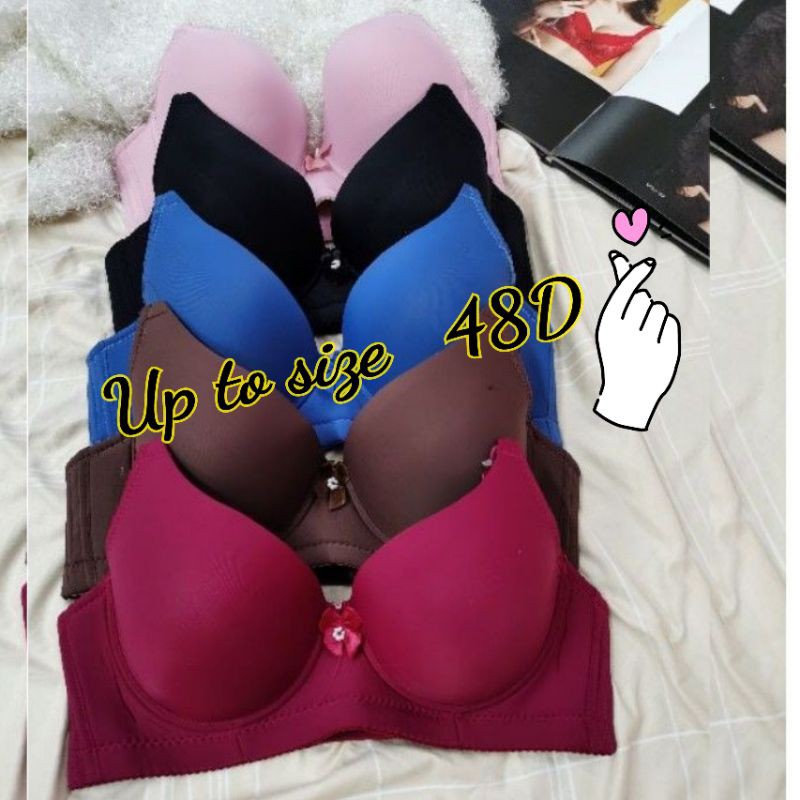 🇲🇾 Ready stock 05 🎀 SIZE UP TO 48D 🎀Womens Bra big size
