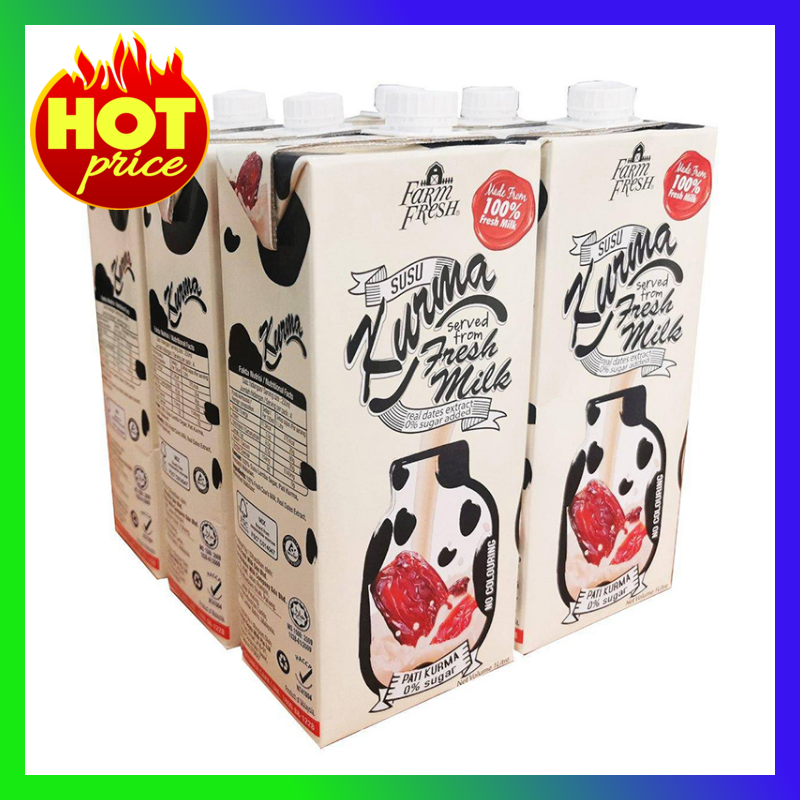 SUSU FARM FRESH KURMA 1 LITER - mhakimizakaria | Shopee Malaysia
