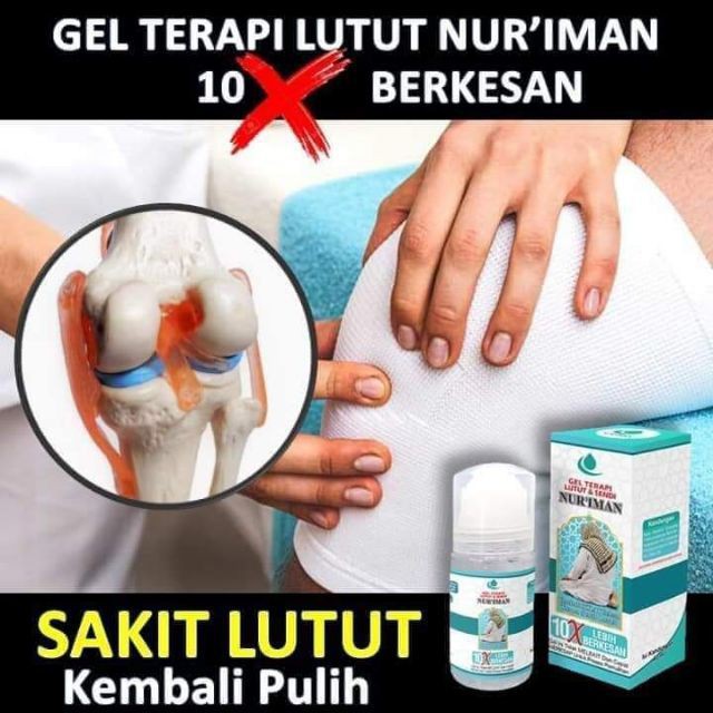 🔥🔥 Gel Lutut Nuriman Original Hq Ubat Sakit Lutut And Sendi 🎁 Free T 🔥🔥 Shopee Malaysia 8163