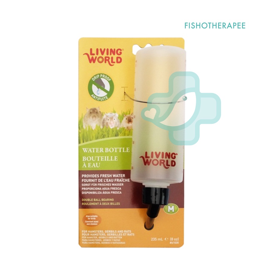 Hagen Living World Small Animal Pet Water Bottle Hamster Sugar Glider Rabbit Chinchilla Cat Dog Guinea Pig Botol Air. Shopee Malaysia