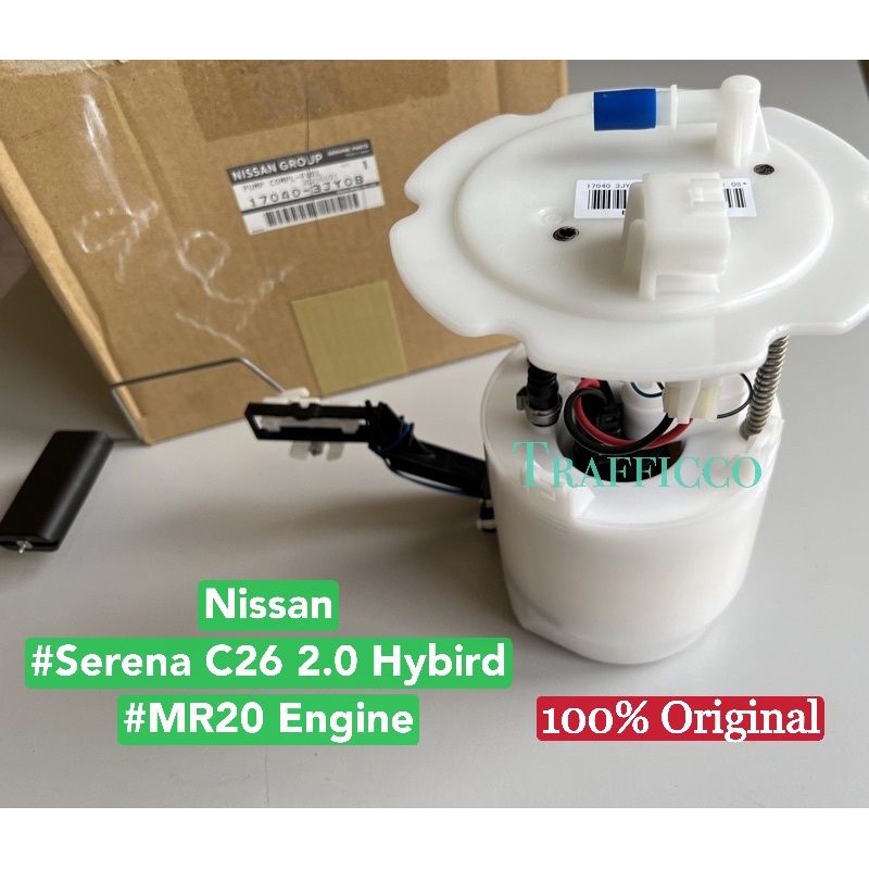 Original Nissan Serena C26 2.0 Hybird Mr20 Fuel Pump In Tank Fuel Pump
