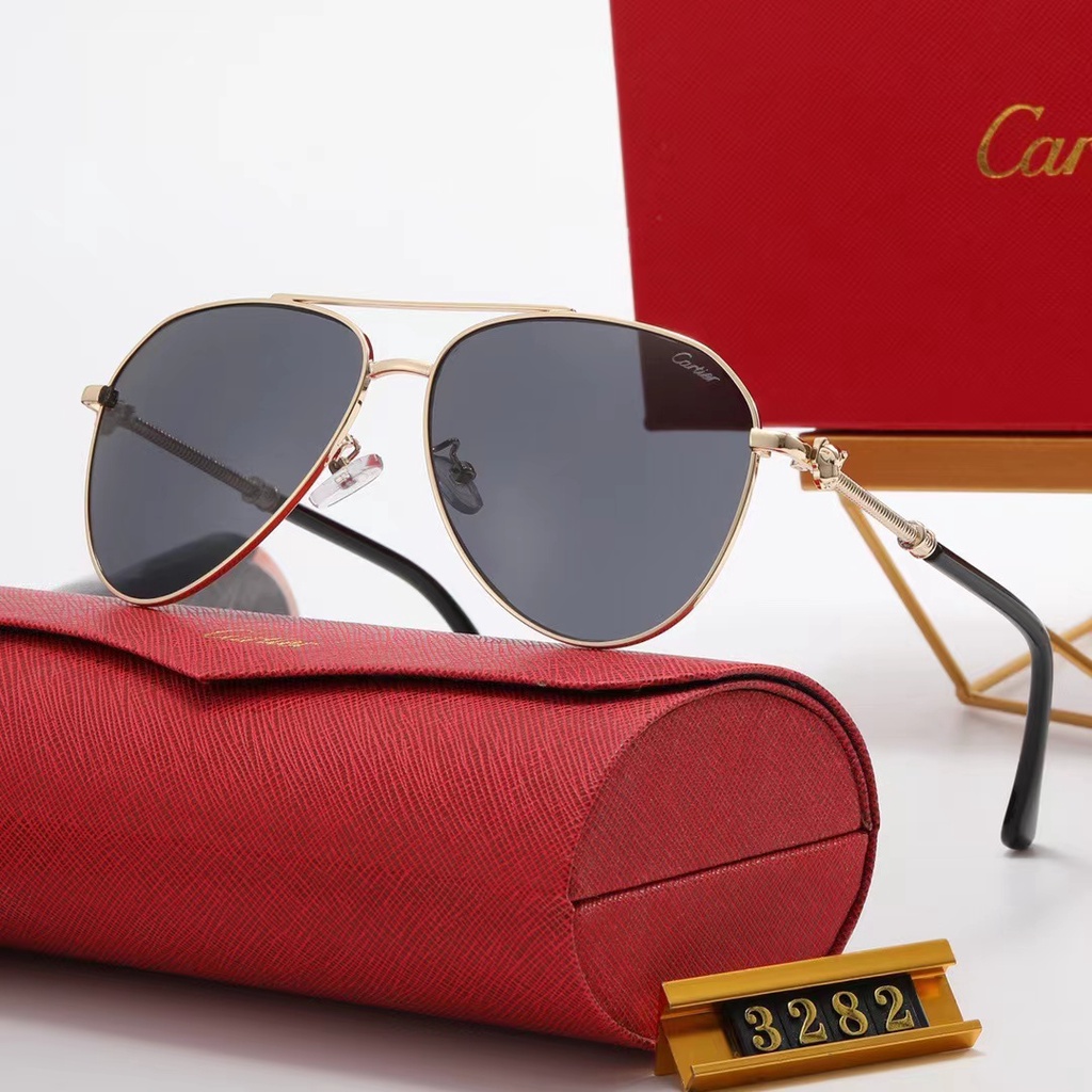 2023 new CARTIER sunglasses women luxury brand men sun glasses