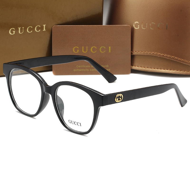 2023 Fashion Gucci European and American fashion classic luxury retro design style gradient polarized anti UV universal sunglasses for men and women UV400 Shopee Malaysia