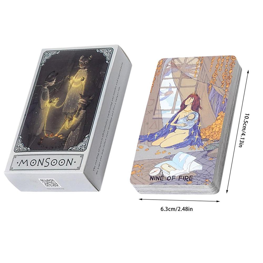The Monsoon Tarot 78 Tarot Deck Original Tarot Cards For Beginners And ...