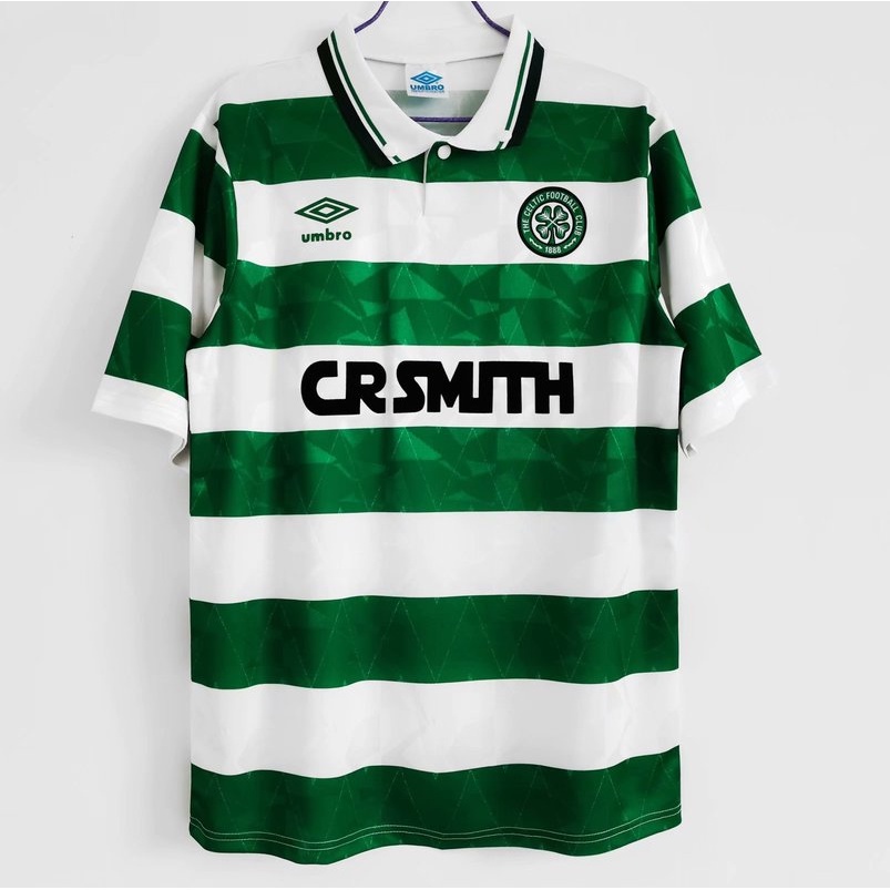 1989/91 season Celtics home retro jersey men's short-sleeved football ...