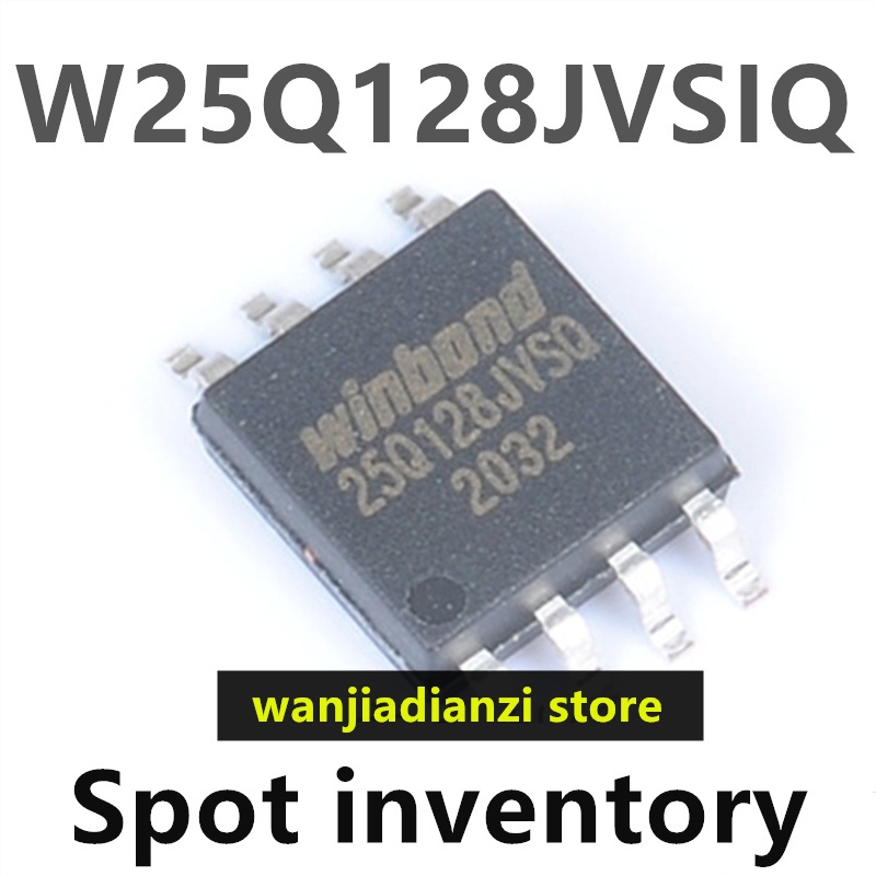 STOCK New Original Genuine W25Q128JVSIQ W25Q128JVSSIQ SOP8 W25Q128JVSQ ...