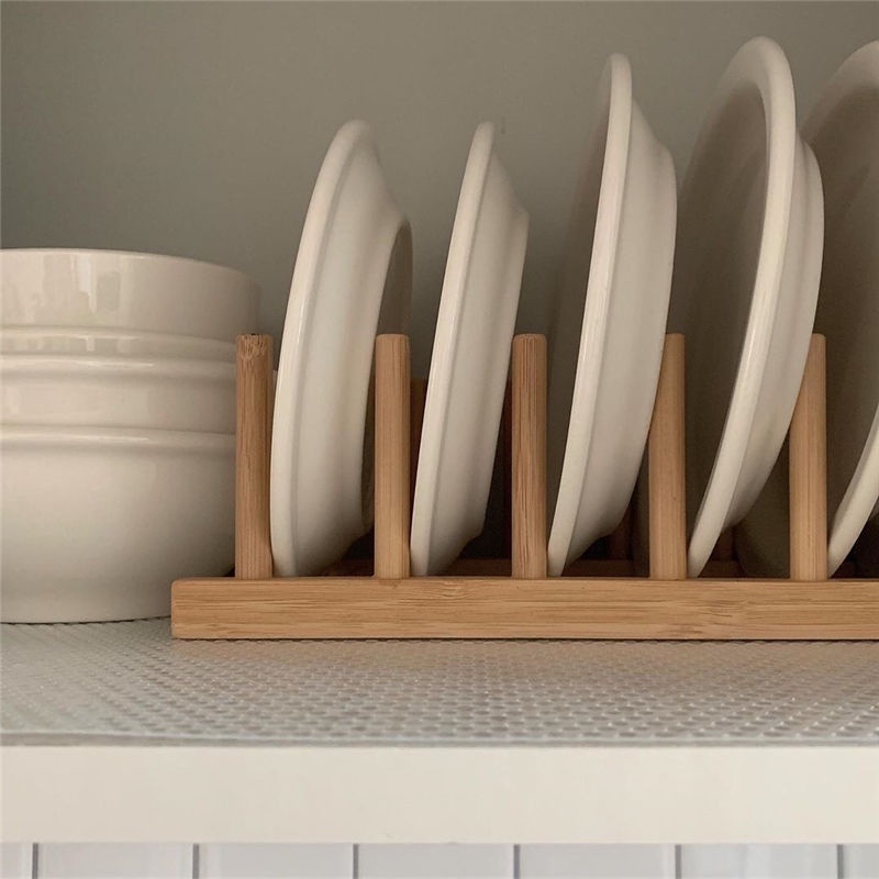 Japanese Style Dish Rack Drain Rack Solid Wood Dish Rack Dish Rack