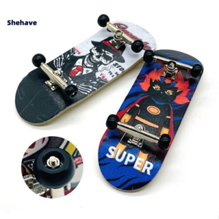 Professional Wooden Finger Skateboard Complete Mini Fingerboard