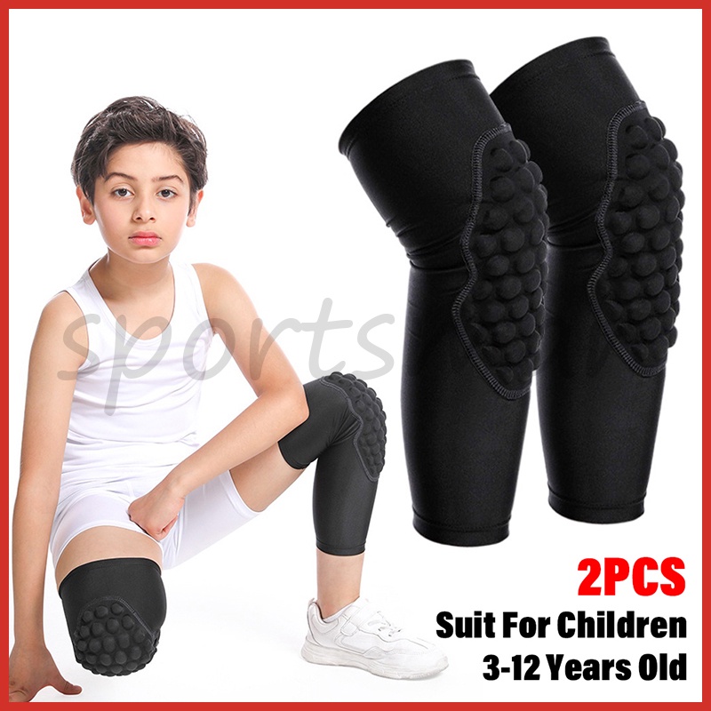 2 PCS】1 Pair 3-12 Years Old Kids Knee Pad EVA Children Kneepad Compression  Leg Cover Protective Sports Equipment Knee Support Kids Protective Gear Set  For Outdoor Sports Knee Pads