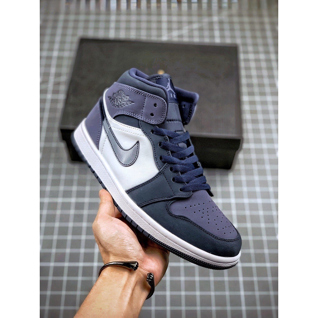 New Ni Ke _ Air Jordan 1 Retro AJ1 High OG NRG Top Layer Cow Leather ...