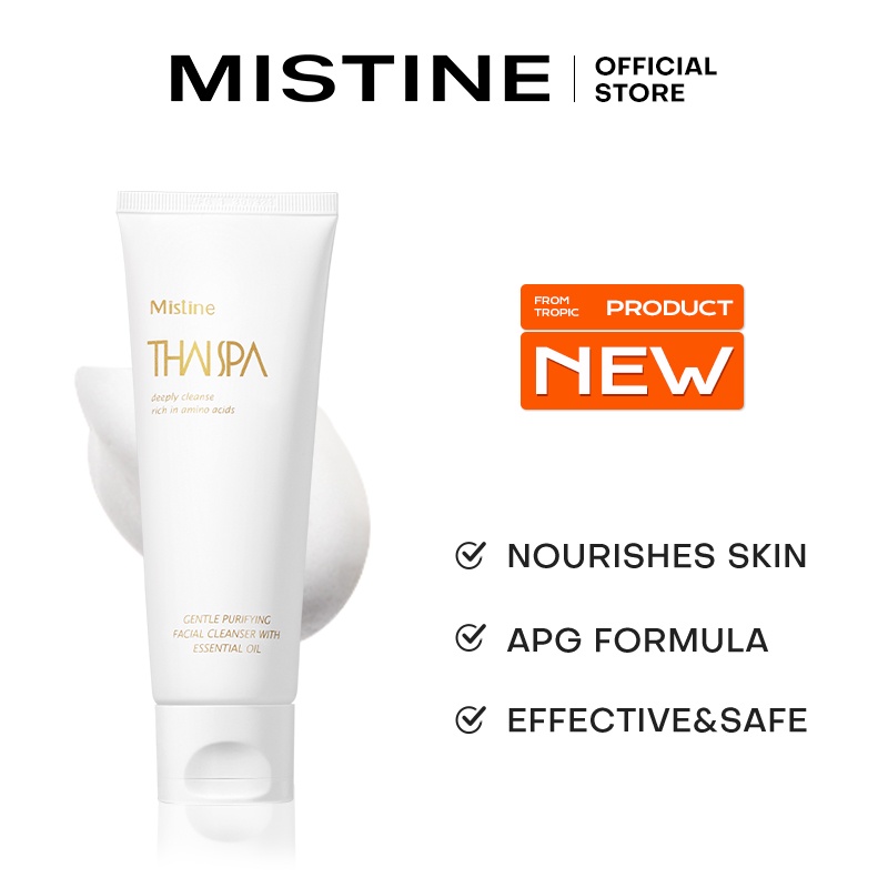 MISTINE Amino Acid Foaming Cleanser Face Wash Anti Acne 蜜丝婷氨基酸洁面 温和不刺激