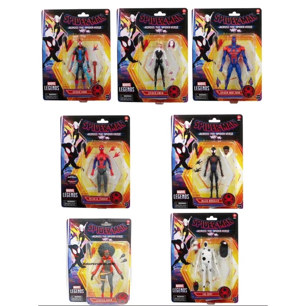 No After-Sales marvel legends Spider-Man Across the Universe Miles Gwen ...