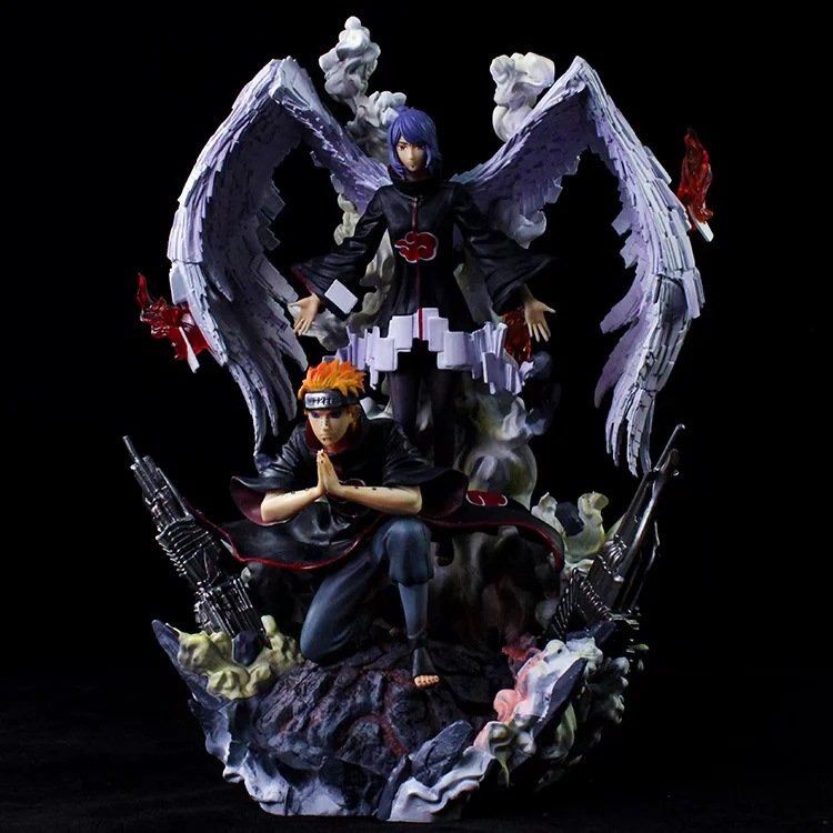 Naruto Akatsuki series Payne Xiaonan GK statue scene model boxed hand ...