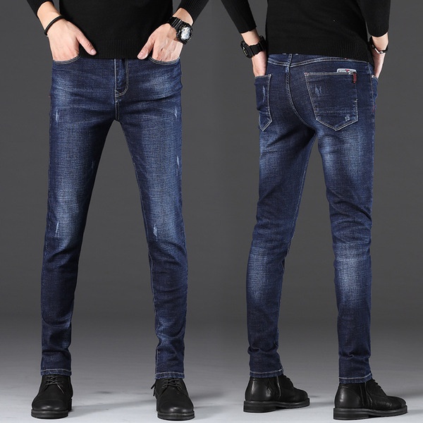 Seluar jeans lelaki ☼2023 Autumn New Style Jeans Men Youth Casual Pants ...