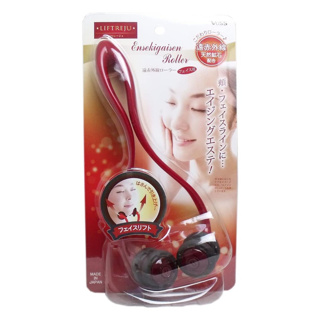 Beth Liftage Far Infrared Roller for Face EN-1300, Red, 1 Roller (x 1 ...