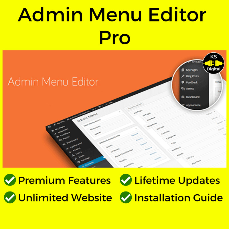 [Latest] Admin Menu Editor Pro (Free Updates + Premium Version ...