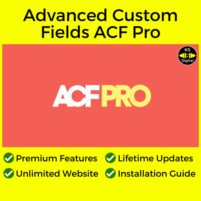 [Latest] Advanced Custom Fields ACF Pro (Premium Version) | Shopee Malaysia