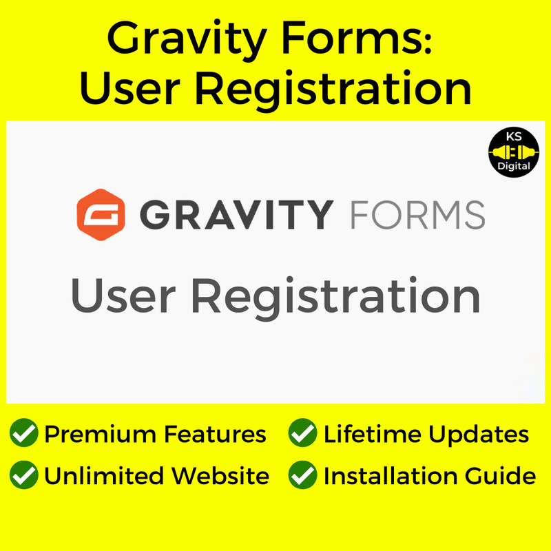 [Latest] Gravity Forms - User Registration (Premium Version) | Shopee ...