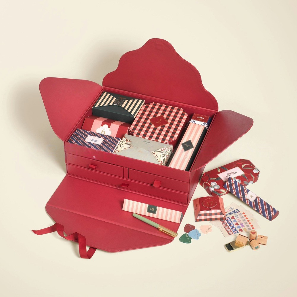 【2025NEW】24 Days of Desk Delights Advent Calendar 24 Days Stationery ...