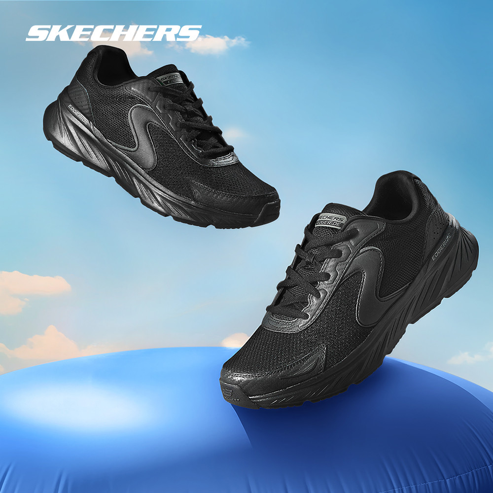 Skechers Men Sport Edgeride Shoes - 232838-BBK | Shopee Malaysia