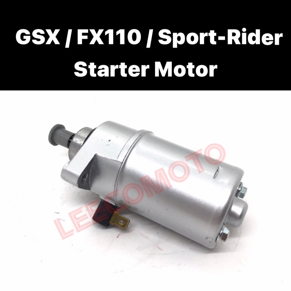 SUZUKI GSX STARTER MOTOR / FX110 / FX 110 / SPORT RIDER / SPORT-RIDER ...