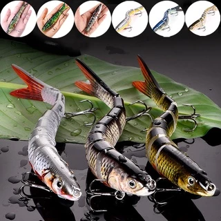 10pcs Trout 4 Fishing Lures, Slow Sinking Hard Bait for Bass