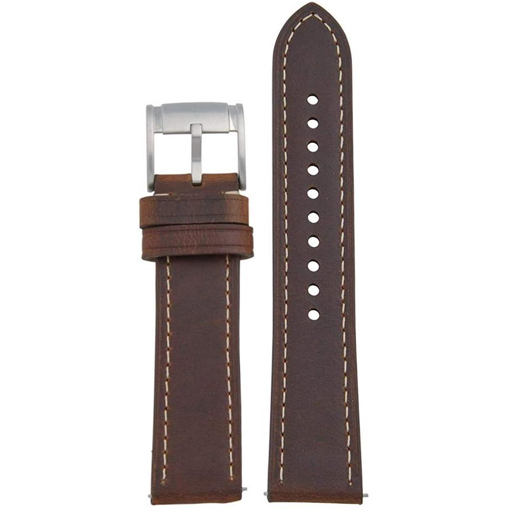 Official Warranty Fossil FS5146 Men s Pilot Chronograph Brown Leather Watch Shopee Malaysia
