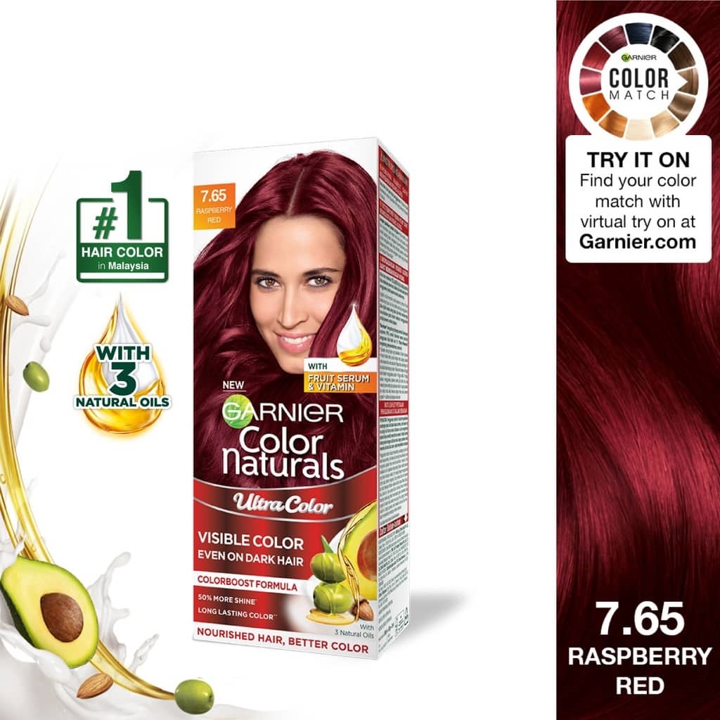 Garnier Color Naturals Cream Hair Color Hair Dye 50ml Cream Riche Ultra Color Shopee