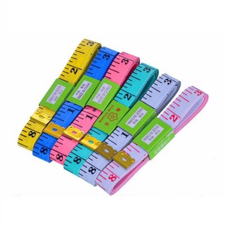 1.5m Double Scale Soft Tape Measure Flexible Ruler Weight Loss Body Sewing  Tailor Cloth Ruler 