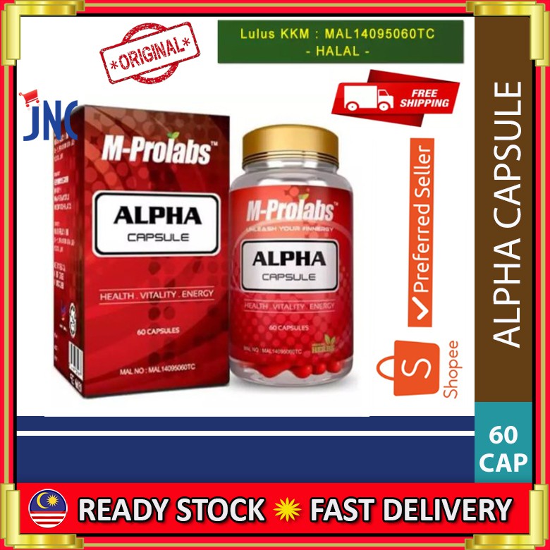 ORIGINAL M-Prolabs / Mprolabs / M Prolabs Alpha Capsule Men's Health ...