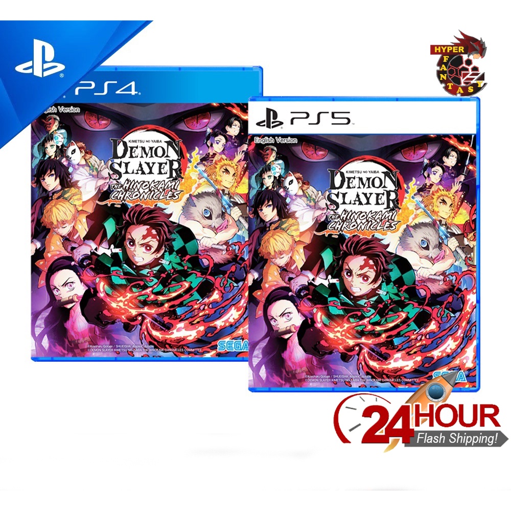 PS4 Game Kimetsu No Yaiba Demon Slayer The Hinokami Chronicles R3 English  Chinese Version 繁体中文 鬼灭之刃 火之神血风谭 | Shopee Malaysia