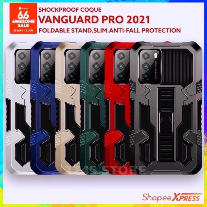 Custodia Asuwish Per Xiaomi Mi 10T / Mi 10T Pro 5G Con Anello Magnetico E Pellicola In Vetro Inclusa, Cover Sottile Antiurto TPU + PC