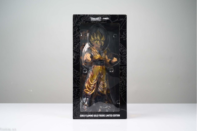 Dragonball Z x Meitu Goku Flaming Gold Figure Limited | Shopee