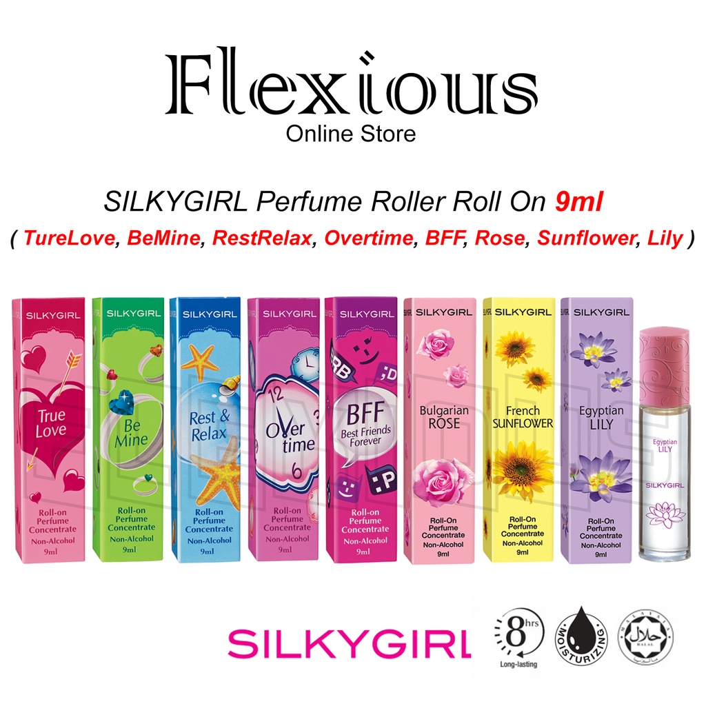 *SILKYGIRL & SG MEN* Perfume Roller Roll On 9ml ( Limited Edition