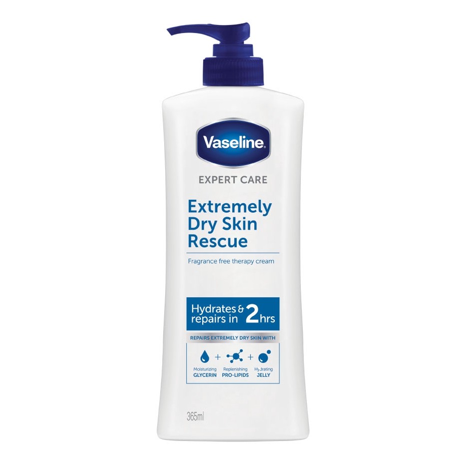 Vaseline Expert Care Extremely Dry Skin Rescue 365ml (Exp 2026 ...