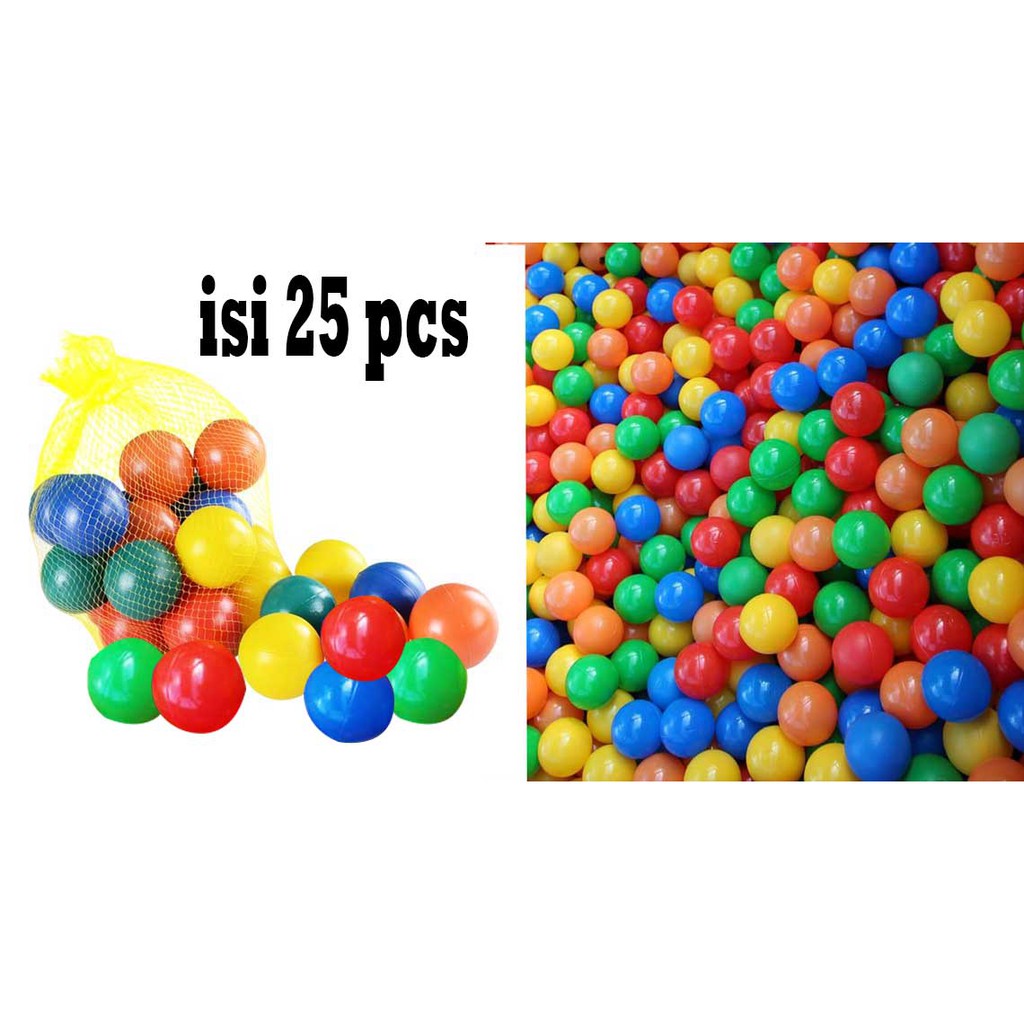 Colorball Color Bath Plastic Ball Contents 25 PCS | Shopee Malaysia