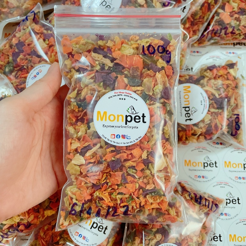 Dried Vegetables For Dogs And Cats (Retail Bag) Shopee Malaysia
