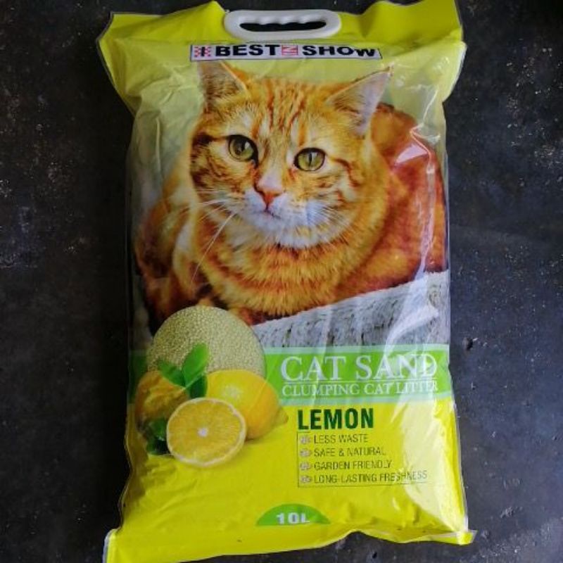 BEST IN SHOW Cat Sand Clumping Cat Litter 10L / Pasir Kucing Shopee