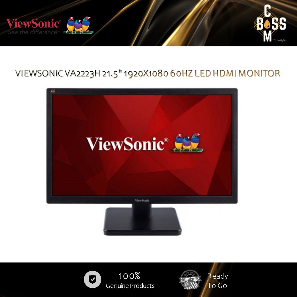 *HOT MODEL* VIEWSONIC VA2223H 21.5" 1920X1080 60HZ LED HD MI MONITOR ...