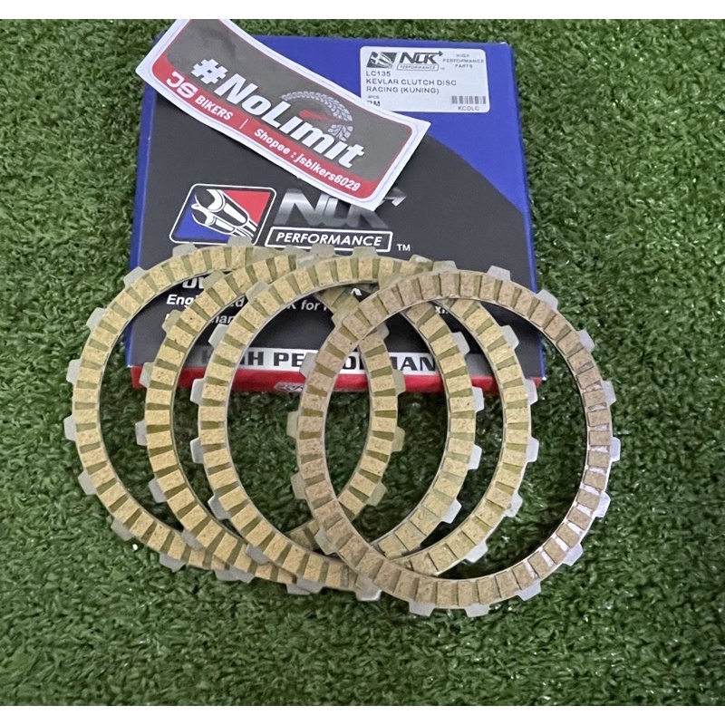 Y15 LC135 4S RS150 Y125ZR LC135 5S RACING KEVLAR CLUTCH PLATE SET