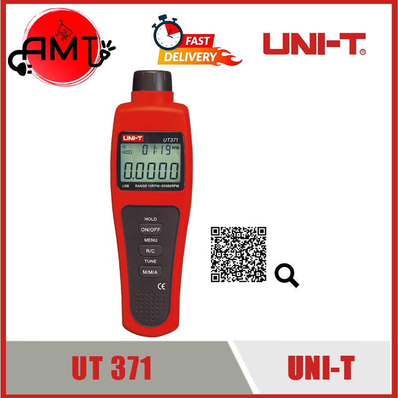 UNIT UT371 Tachometer Shopee Malaysia