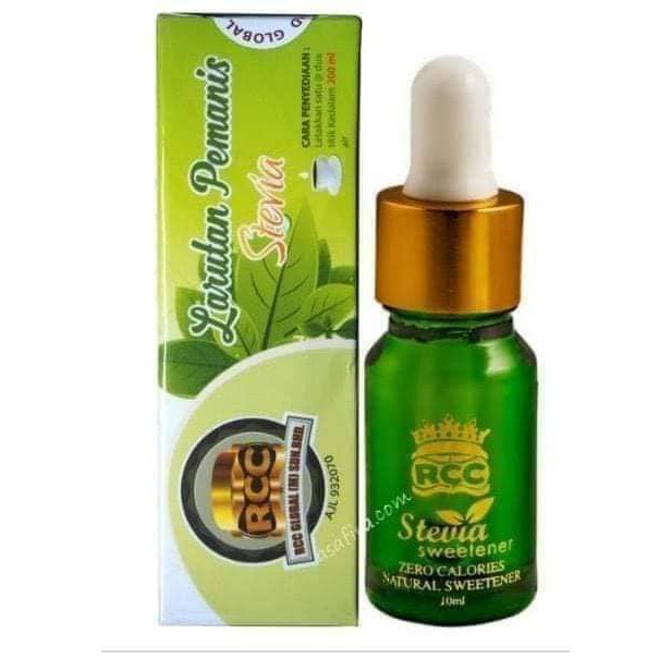 ORIRIGINAL STEVIA RCC GLOBAL 10ML (1 BOTTLE) | Shopee Malaysia