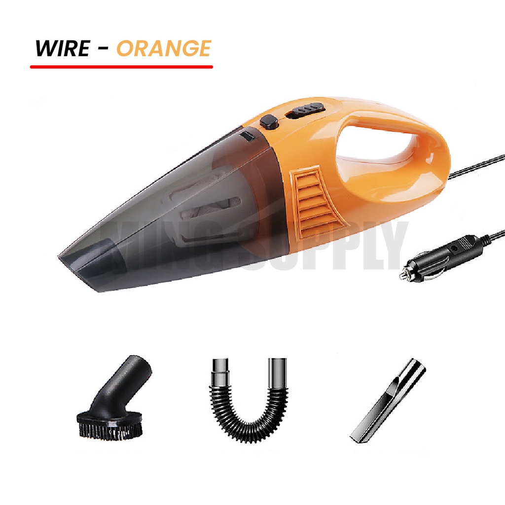 MS_ Car Vacuum Cleaner 12V Wireless Portable Small Dry Wet Dual