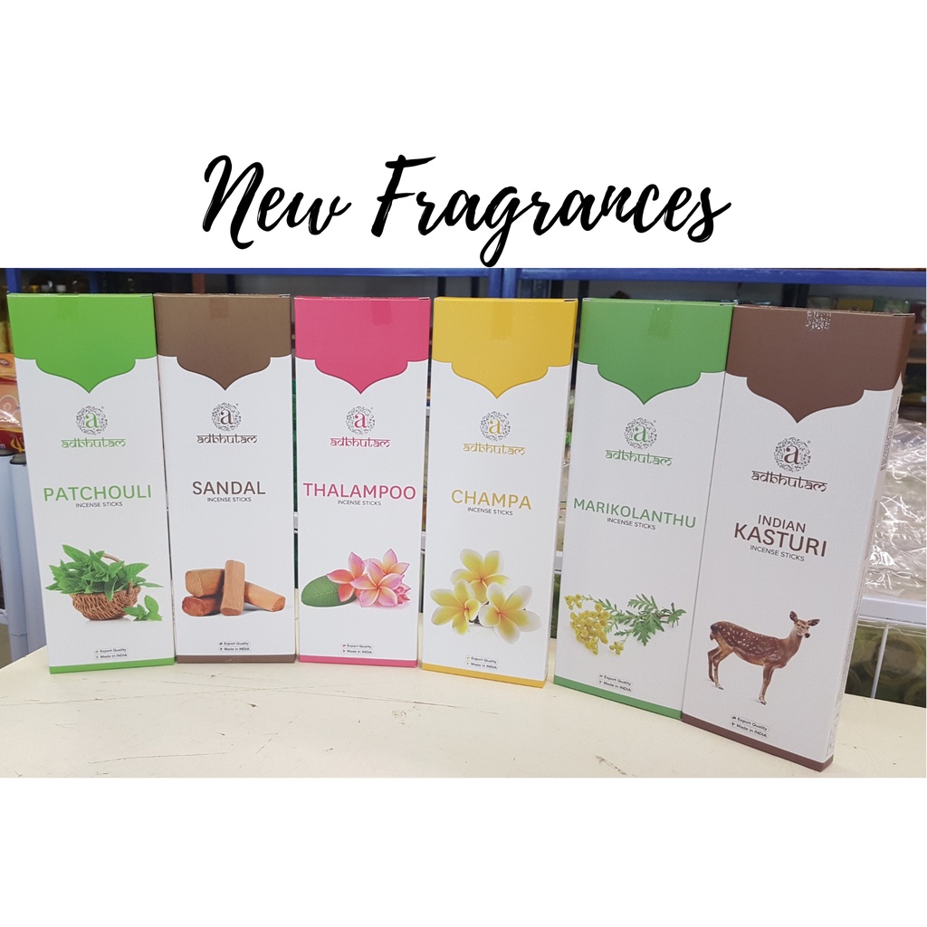 Adbhutam Incense Sticks Export Quality (New Fragrance) Shopee Malaysia