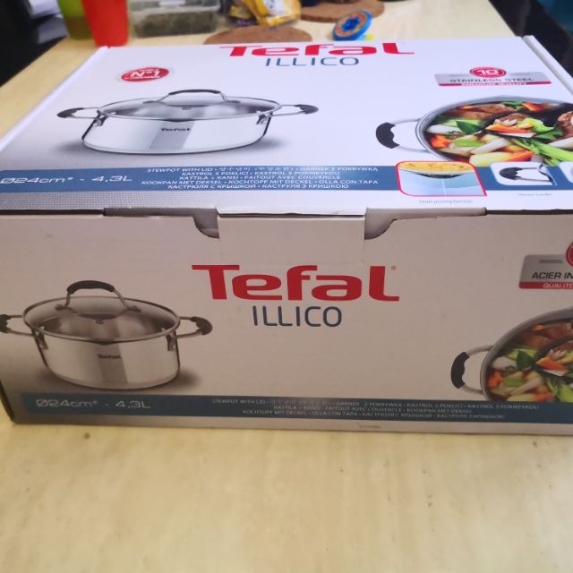 [Original] Tefal ILLICO Stewpot with Lid | Shopee Malaysia