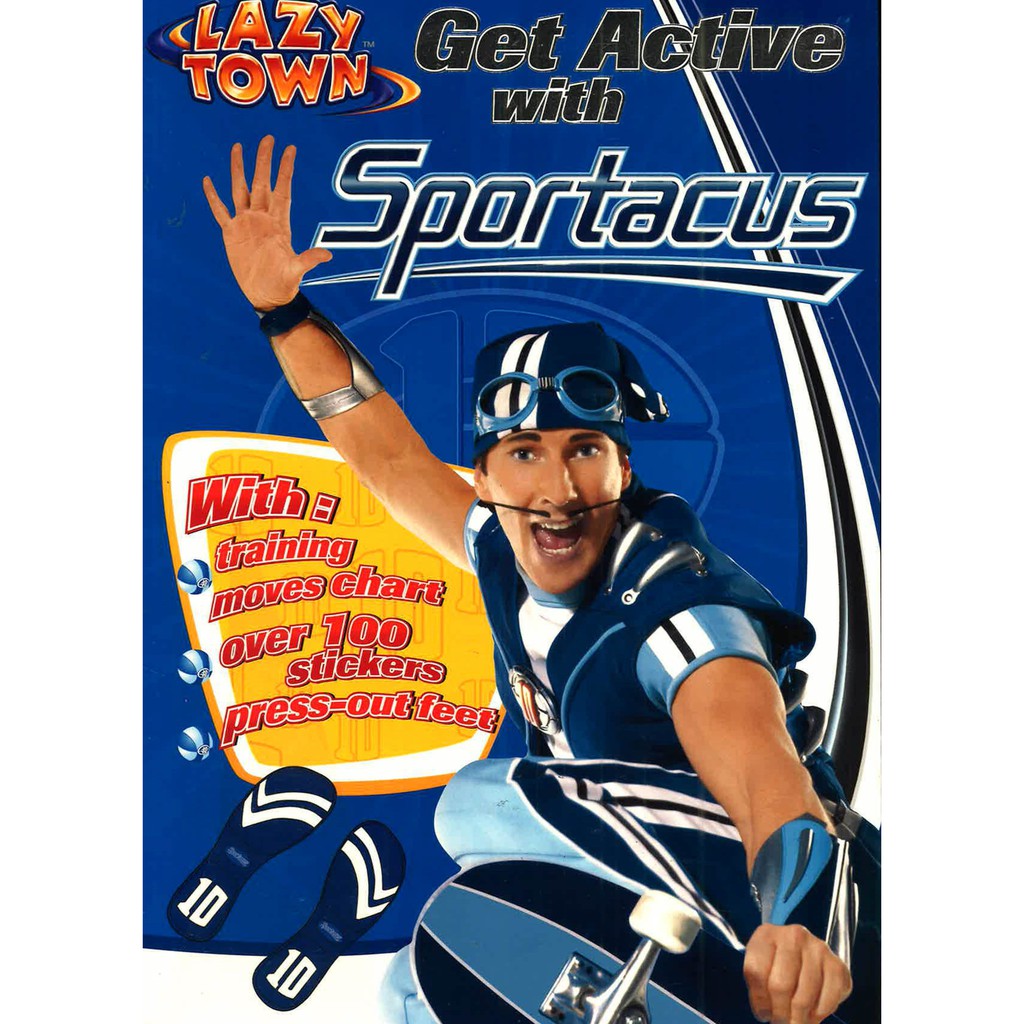 BBW) Lazy Town Get Active With Sportacus (ISBN: 9781405238236) | Shopee  Malaysia