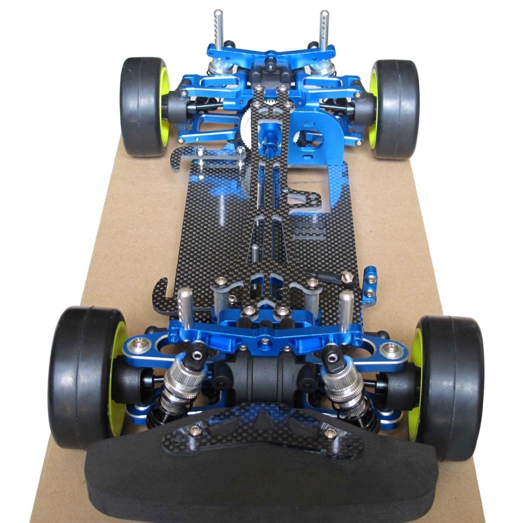 Alloy & Carbon TT01 TT01E Shaft Drive 1/10 4WD Racing Car Chassis Frame ...