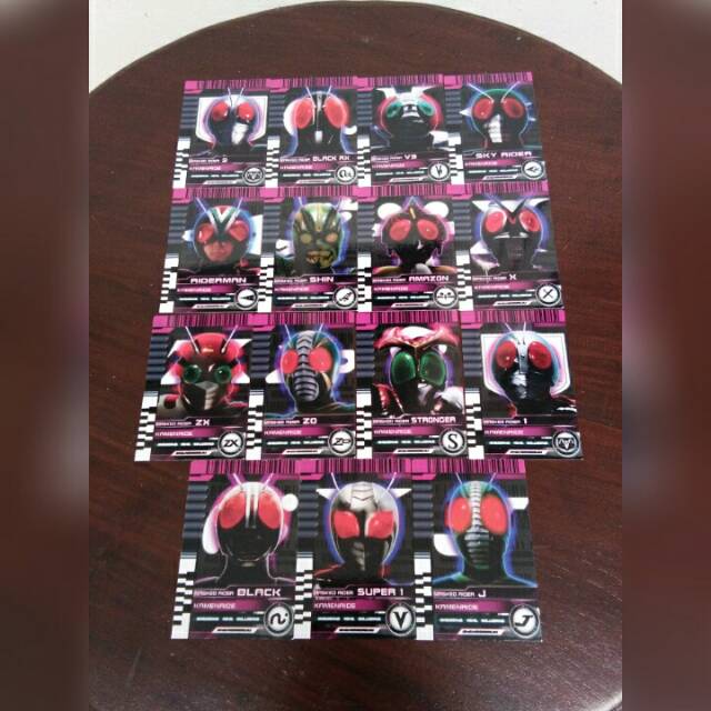 Kamen Rider Card Decade Showa Riders Card | Shopee Malaysia